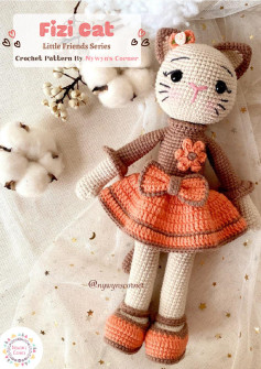 Fizi Cat Little Friends Series Crochet Pattern