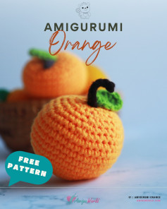 /FREE/ Amigurumi Orange Free Crochet Pattern | Crochet For Beginners