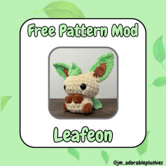 Free Leafeon Pattern mod! 🍃💚