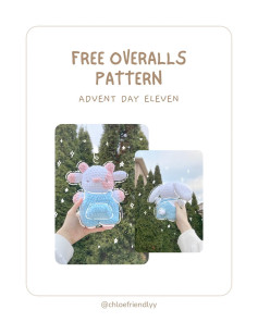 FREE OVERALLS PATTERN as always the base cow / bunny / reindeer patterns