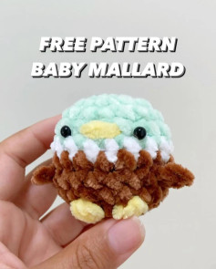 free pattern baby mallard