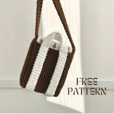 Free Pattern Crochet Cozy Bag Another beginner friendly pattern