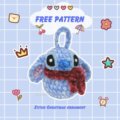 free pattern stich christmas ornament