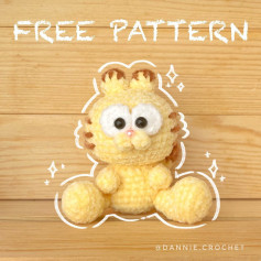 free pattern yellow cat