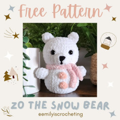 free pattern zo the snow bear