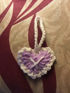 Heart keychain crochet pattern with x mark Vintage heart pattern🌞Hallo🦦 #crochetersoftiktok #crochet #crochettiktok #crochettok #fyp