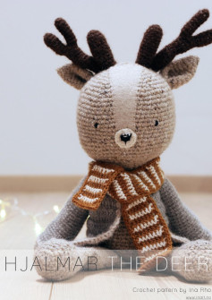 HJALMAR THE DEER Crochet pattern