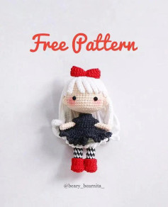 little doll free amigurumi pattern