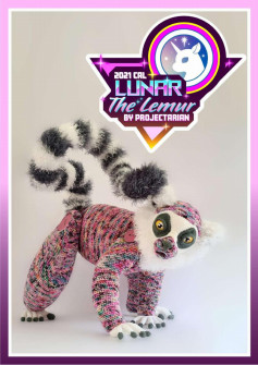 lunar the lemur crochet pattern