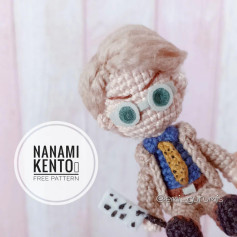 nanami kento doll crochet pattern