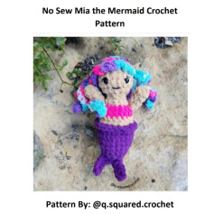 no sew mia the mermaid crochet pattern