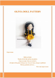 OLIVIA DOLL PATTERN