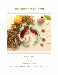 Resplendent Quetzal By TonkiCrafts Pattern