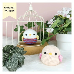 round penguin crochet pattern