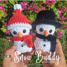 Snow Buddy free no sew pattern