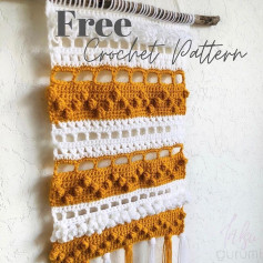 Square scarf crochet pattern