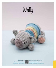 Wally the wombat crochet pattern