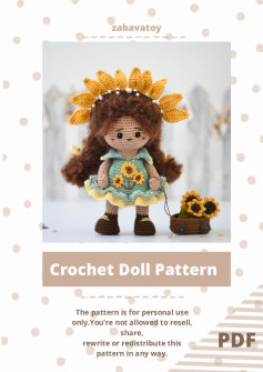 zabavatoy Crochet Doll Pattern