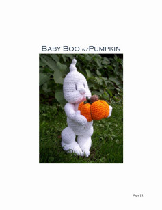 Baby Boo Pumpkin