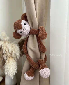 baby security blanket monkey