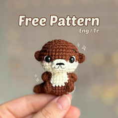 brown otter crochet pattern