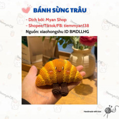 công thức làm bánh sừng trâu