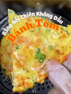 Công thức làm bánh tôm.