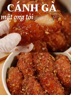 Công thức làm cánh gà mật ong tỏi