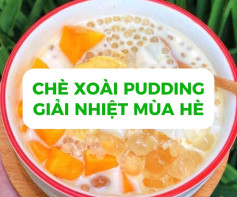 Công thức làm chè xoài pudding giải nhiệt mùa hè