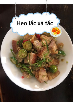 công thức làm heo lắc xả tắc