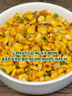 Công thức làm món bawpsxaof bơ ngon nhức nách