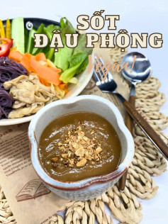 công thức làm Sốt đậu phộng