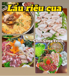 công thức lẩu riêu cua