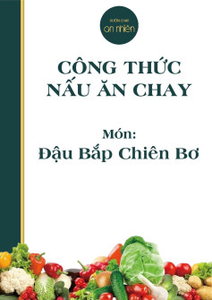 Công thức nấu ăn chay món: đậu bắp chiên bơ.