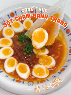 công thức sốt chấm bánh tráng