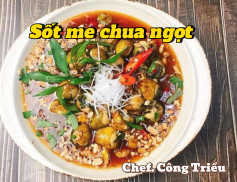 công thức sốt me chua ngọt