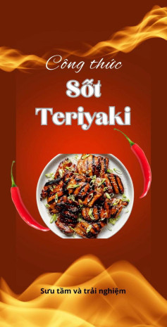 Công thức sốt teriyaki