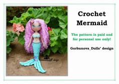 Crochet Mermaid The pattern