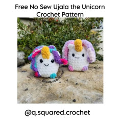 free no sew ujala the unicorn crochet pattern