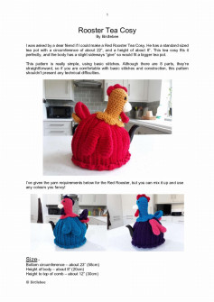 Rooster Tea Cosy