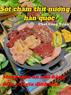 Sốt chấm thịt nướng hàn quốc,