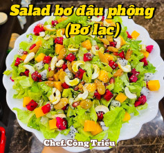 Sốt salad bơ đậu phộng