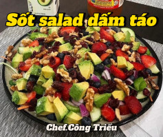 Sốt salad dấm táo