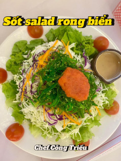 Sốt salad rong biển