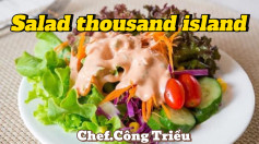 Sốt salad thousand island- salad ngàn hòn đảo ( chị goole dịch thế 🤣🤣🤣)