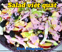 Sốt salad việt quất