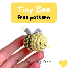 tiny bee free pattern