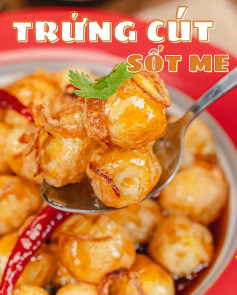 Trứng cút sốt me