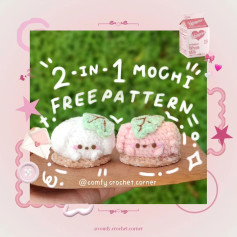 2 in 1 mochi free pattern