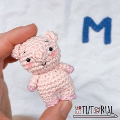 amigurumi little pig full